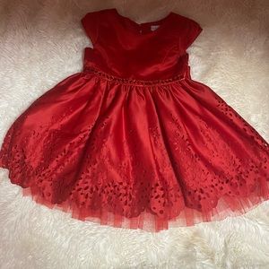 Fancy toddler girl festive dress. Toddler size 3.